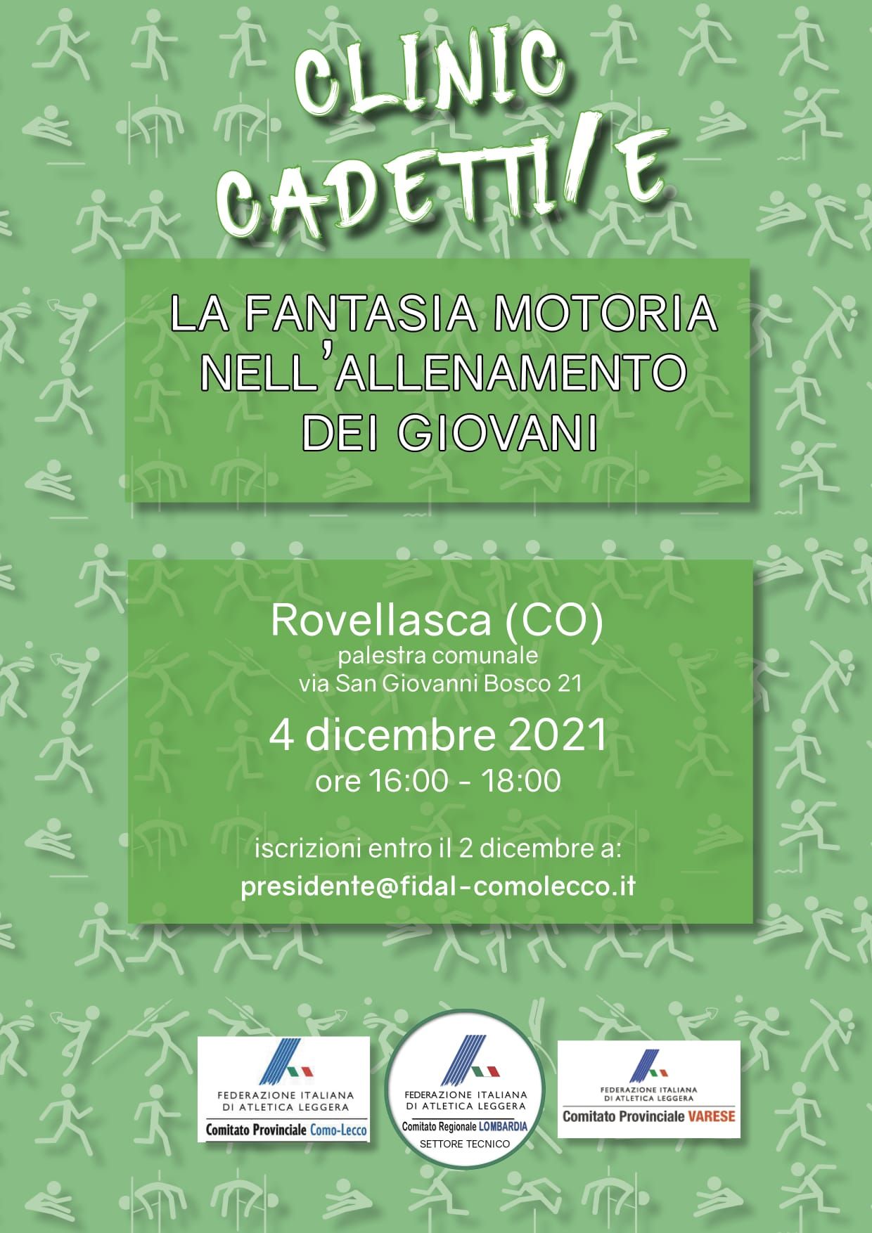 Clinic cat. giovanili 04/12 a Rovellasca