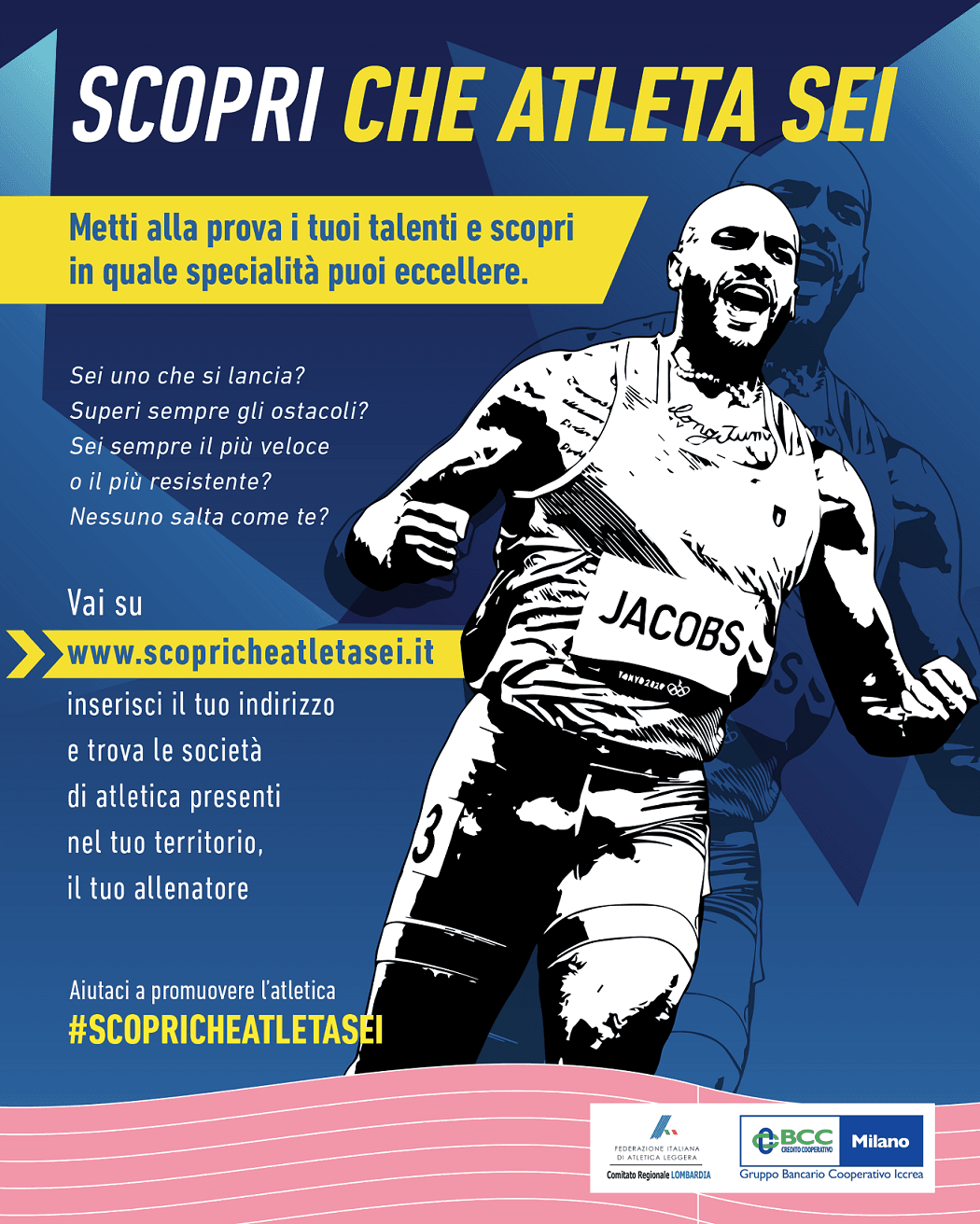 “Scopri Che Atleta Sei”: la Campagna di Promozione FIDAL Lombardia con le Società al Centro